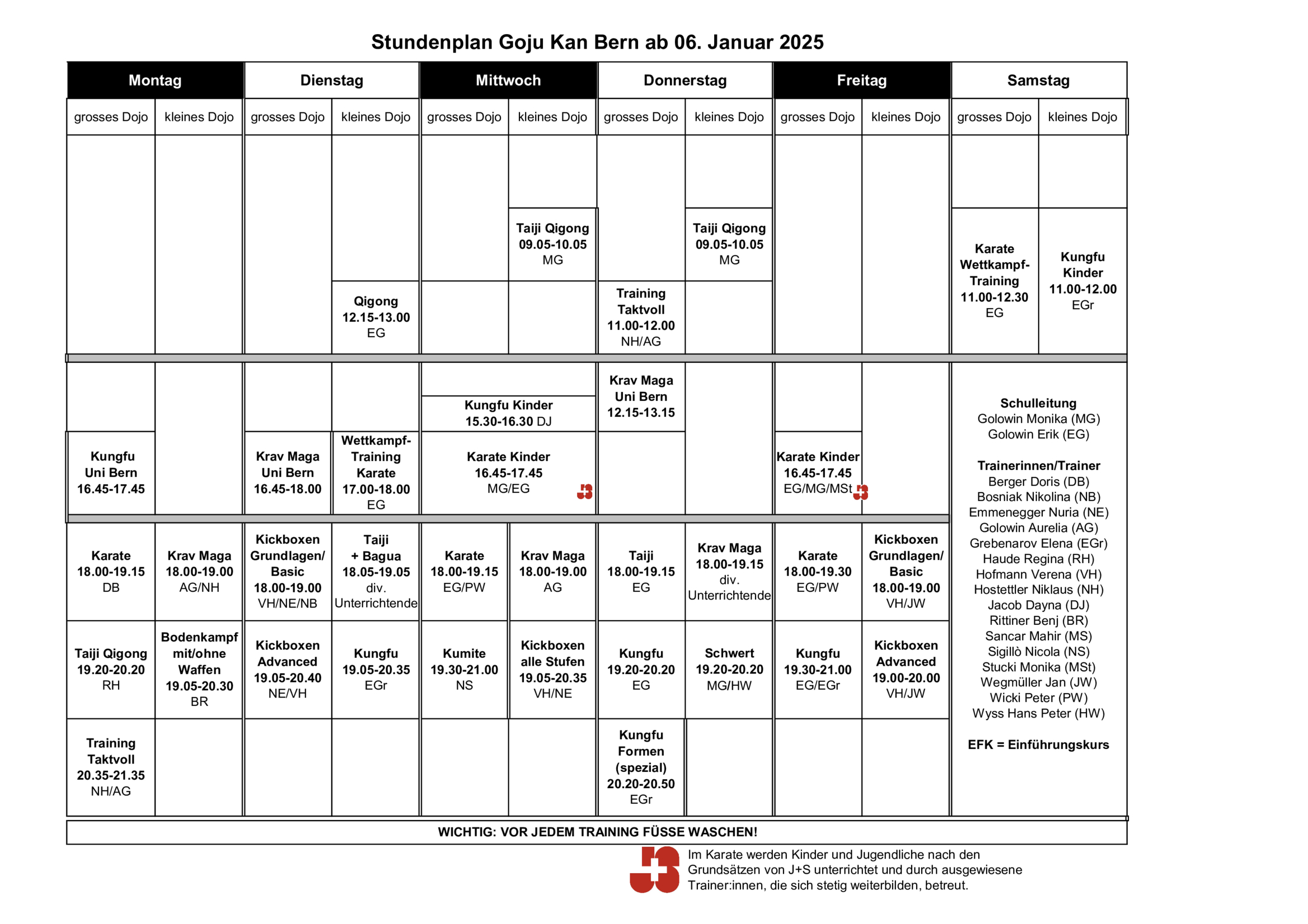 Stundenplan